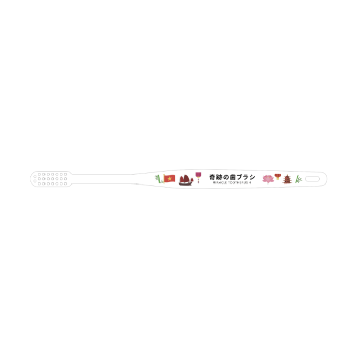 (NISHIO) BÀN CHẢI ĐÁNH RĂNG KỲ DIỆU - PHIÊN BẢN HÀ NỘI - THIẾT KẾ B